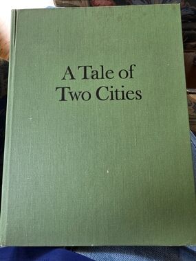 LARGE PRINT Hardcover Charles Dickens A Tale of Two Cities